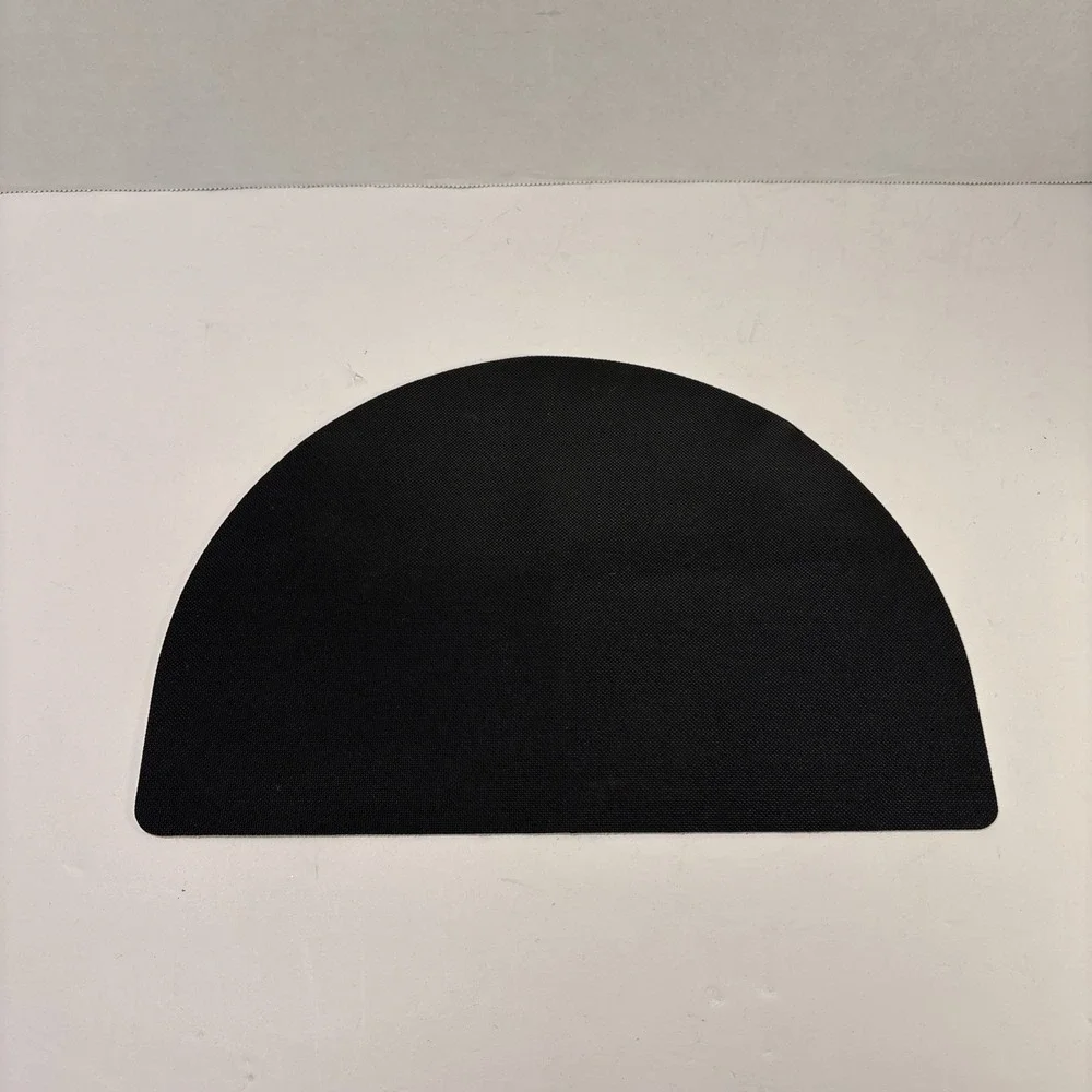 GoGameGeek Gaming Mouse Pad Desk Mat Semicircle Blue Black Logo Graphic